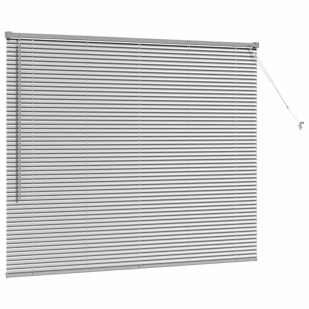 Persienner 130 X 160 Cm Aluminium - Billede 5