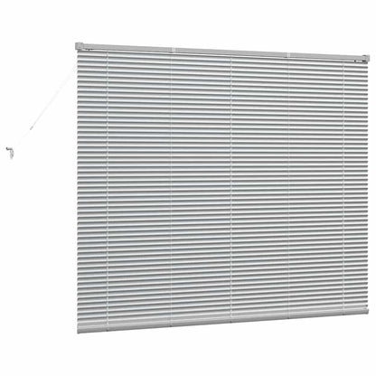 Persienner 130 X 160 Cm Aluminium - Billede 7