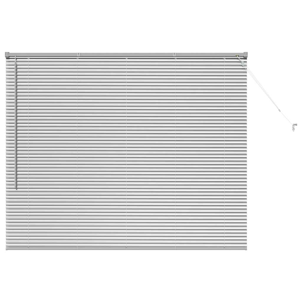 Persienner 130 X 160 Cm Aluminium - Billede 2