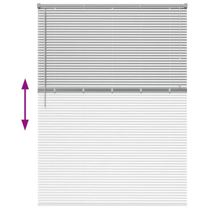Persienner 175 X 125 Cm Aluminium - Billede 12