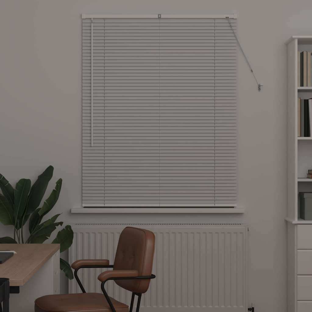Persienner 130 X 105 Cm Aluminium - Billede 3