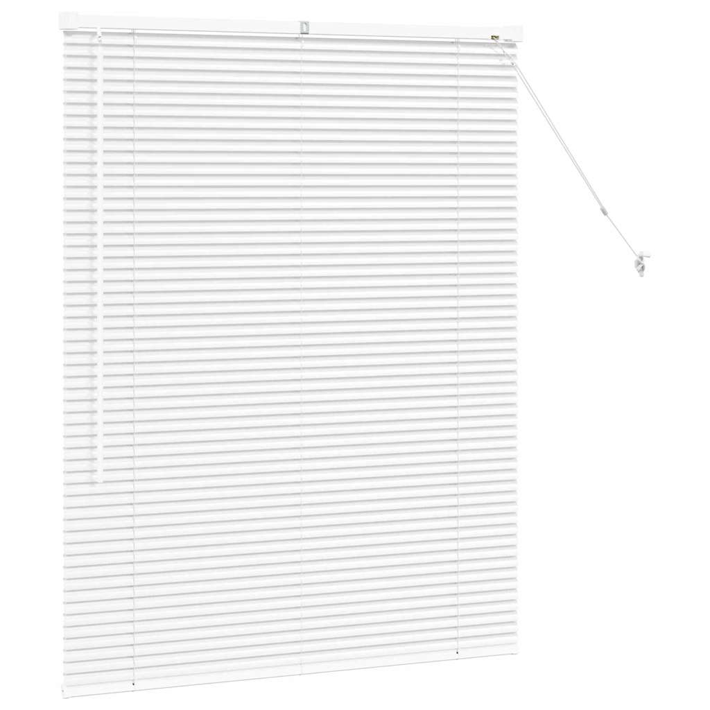Persienner 130 X 105 Cm Aluminium - Billede 5