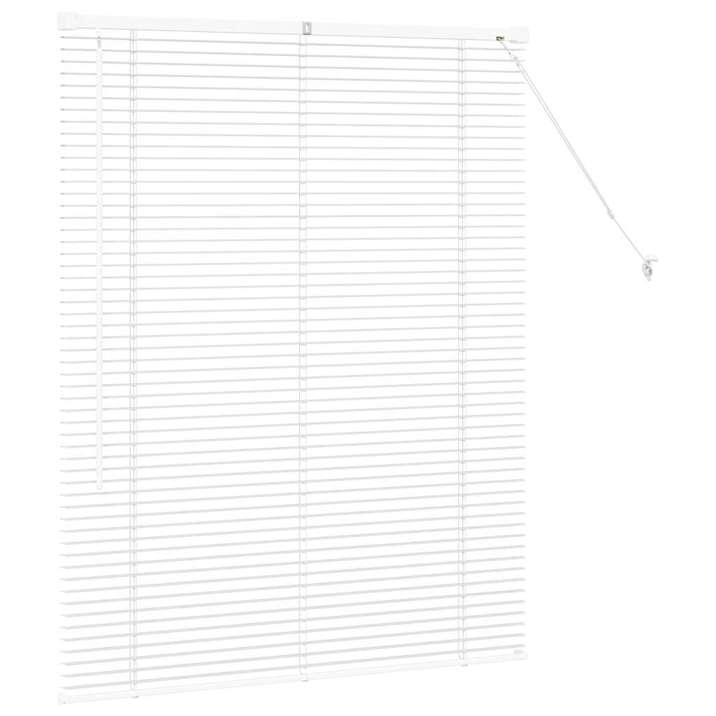 Persienner 130 X 105 Cm Aluminium - Billede 6