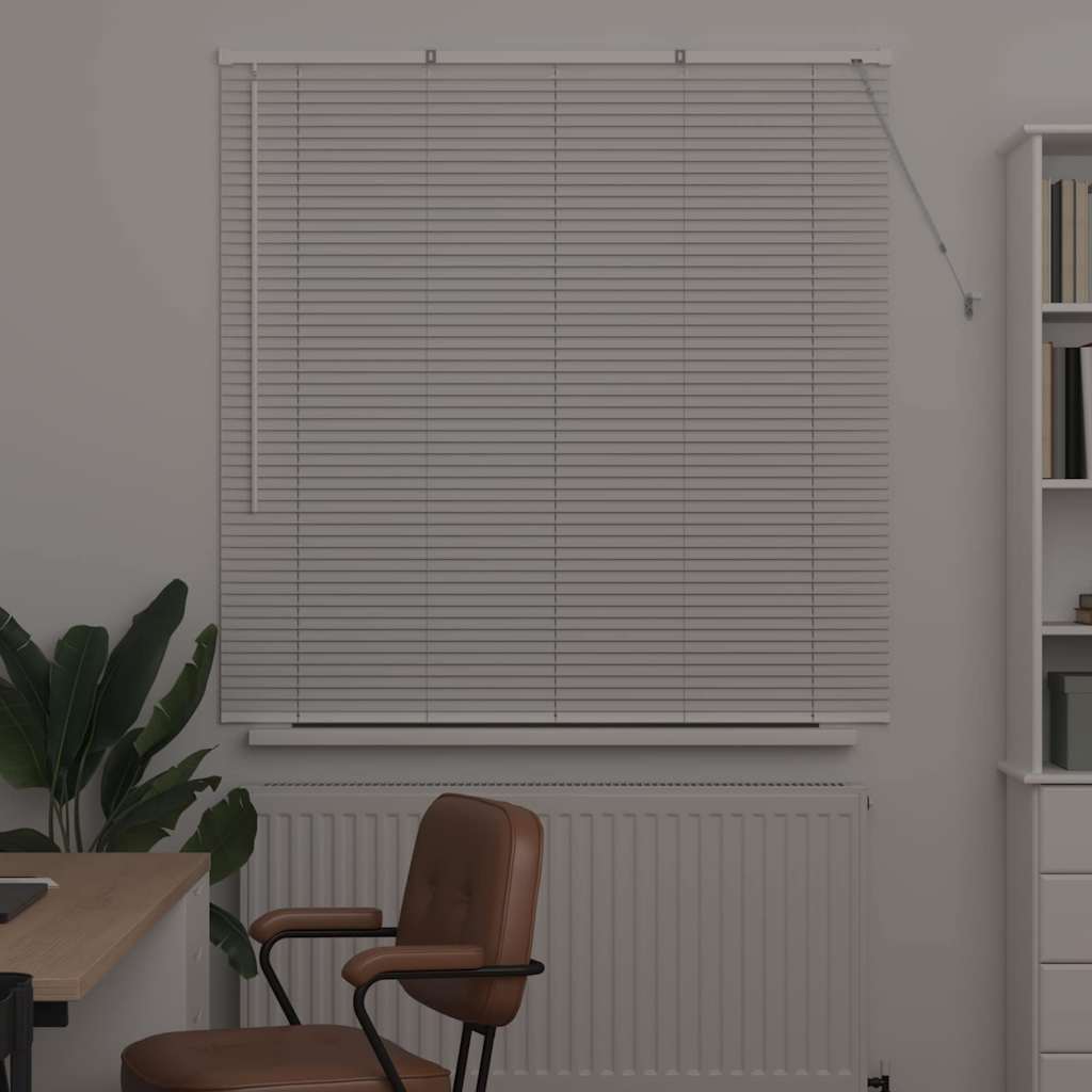 Persienner 130 X 135 Cm Aluminium - Billede 3