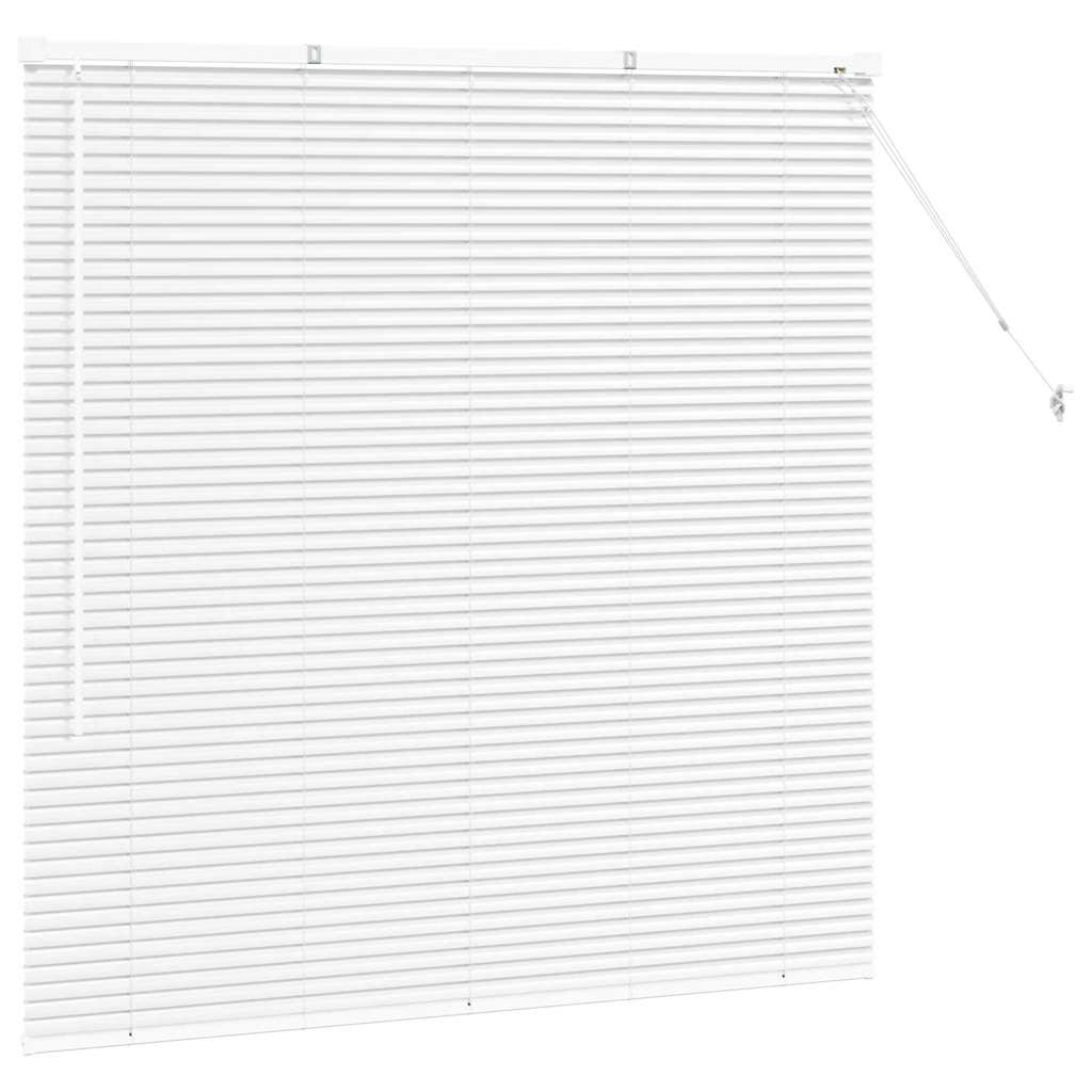 Persienner 130 X 135 Cm Aluminium - Billede 5