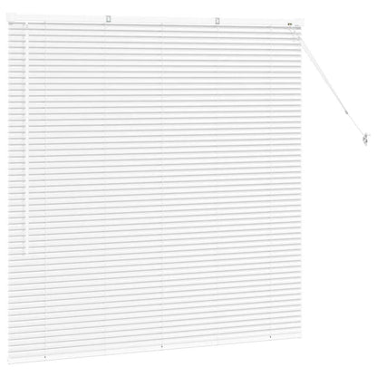 Persienner 130 X 135 Cm Aluminium - Billede 5