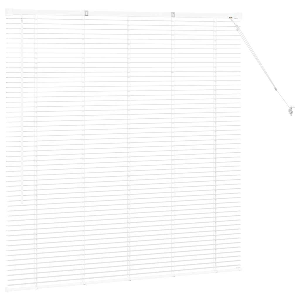 Persienner 130 X 135 Cm Aluminium - Billede 6