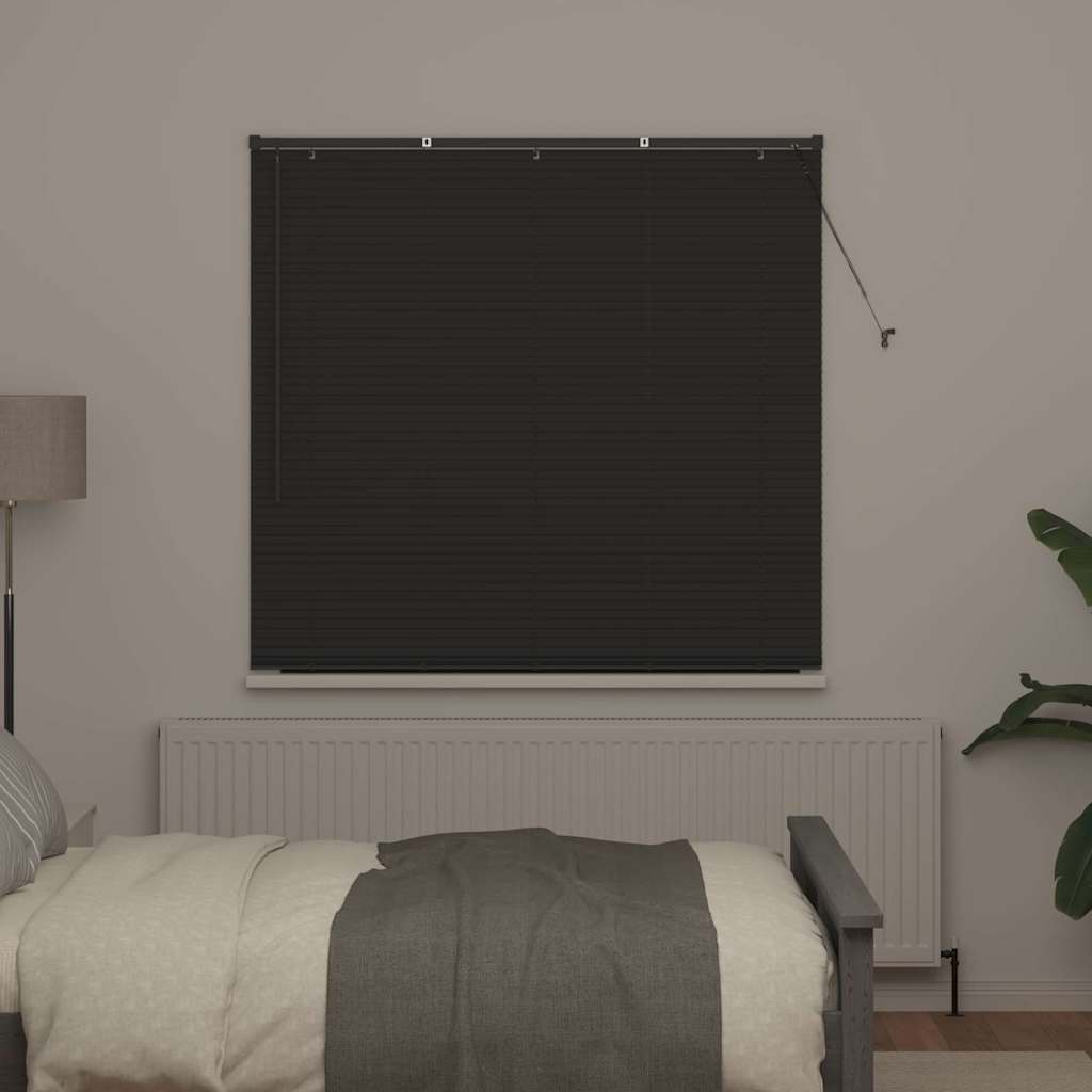 Persienner Mørkegrå 175 X 140 Cm Aluminium - Billede 3