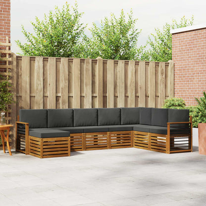 Sofasæt 8 Dele Massivt Akacietræ
