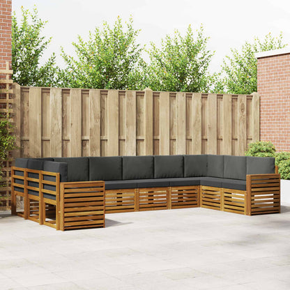 Sofasæt 10 Dele Massivt Akacietræ