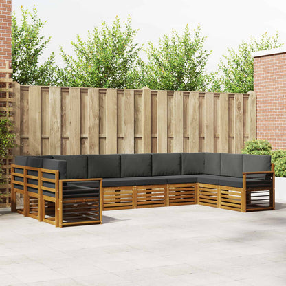 Sofasæt 10 Dele Massivt Akacietræ