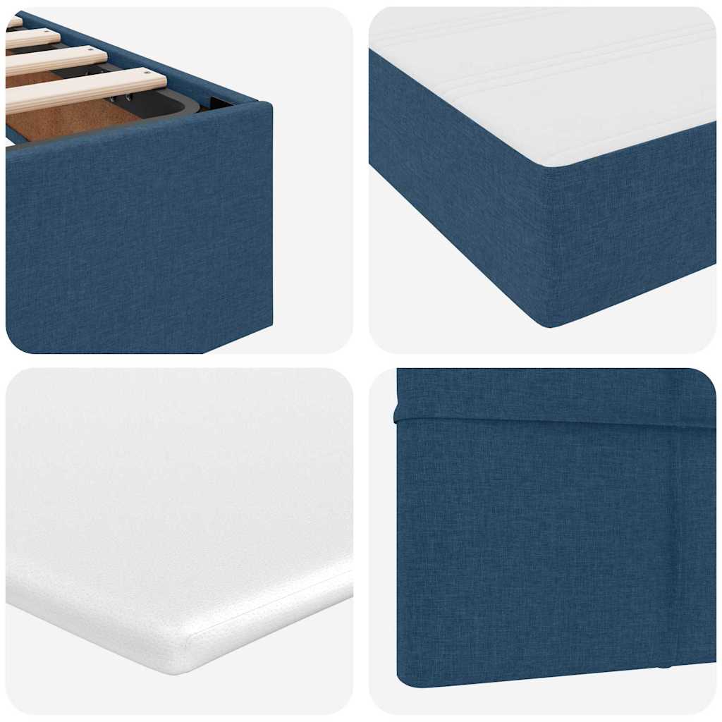 Opbevaringsseng Med Madras Faux Læder - Billede 13