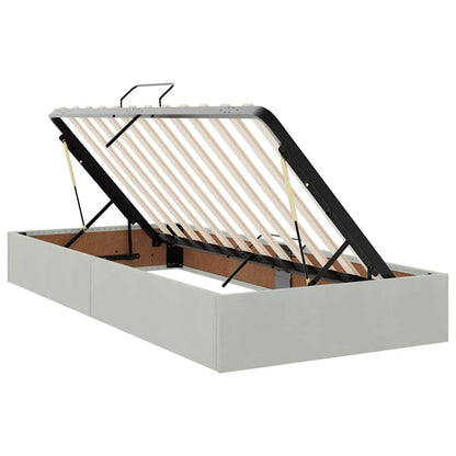 Opbevaringsseng Med Madras Med Hovedgærde 90 X 200 Cm - Billede 6