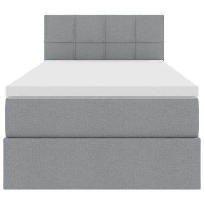 Seng Med Opbevaring Og Led Med Madras Stof - Billede 8