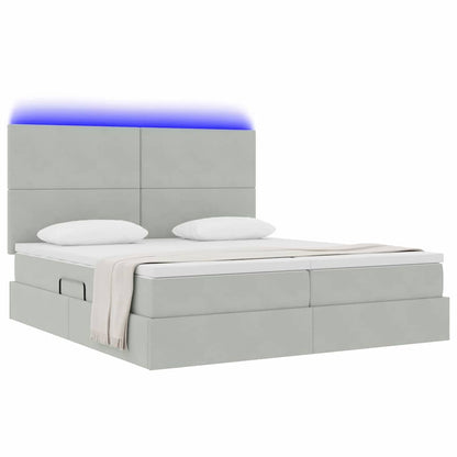 Seng Med Led -strimmellys Fløjl - Billede 3