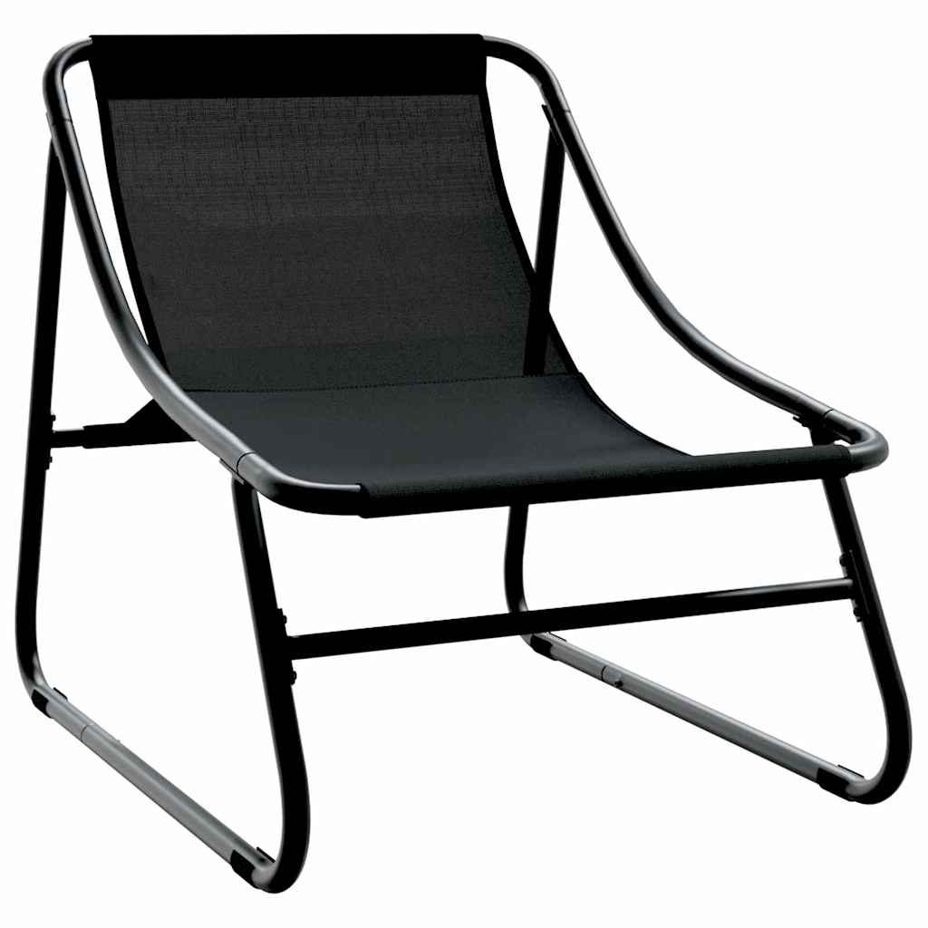 Havemøbler 2 Dele 60,5 X 81 X 71 Cm Pulverlakeret Stål - Billede 5