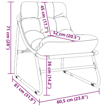 Havemøbler 2 Dele 60,5 X 81 X 71 Cm Pulverlakeret Stål - Billede 12