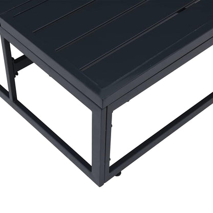 Udendørs Møbler Antracit 70 X 70,5 X 32 Cm Stål - Billede 8
