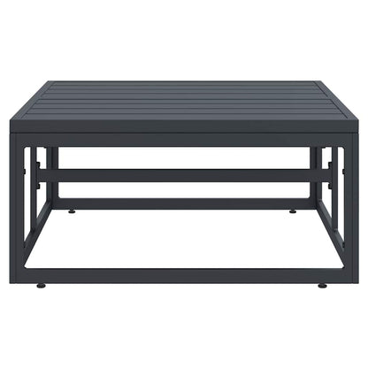Udendørs Bord Antracit 70 X 70,5 X 32 Cm Stål