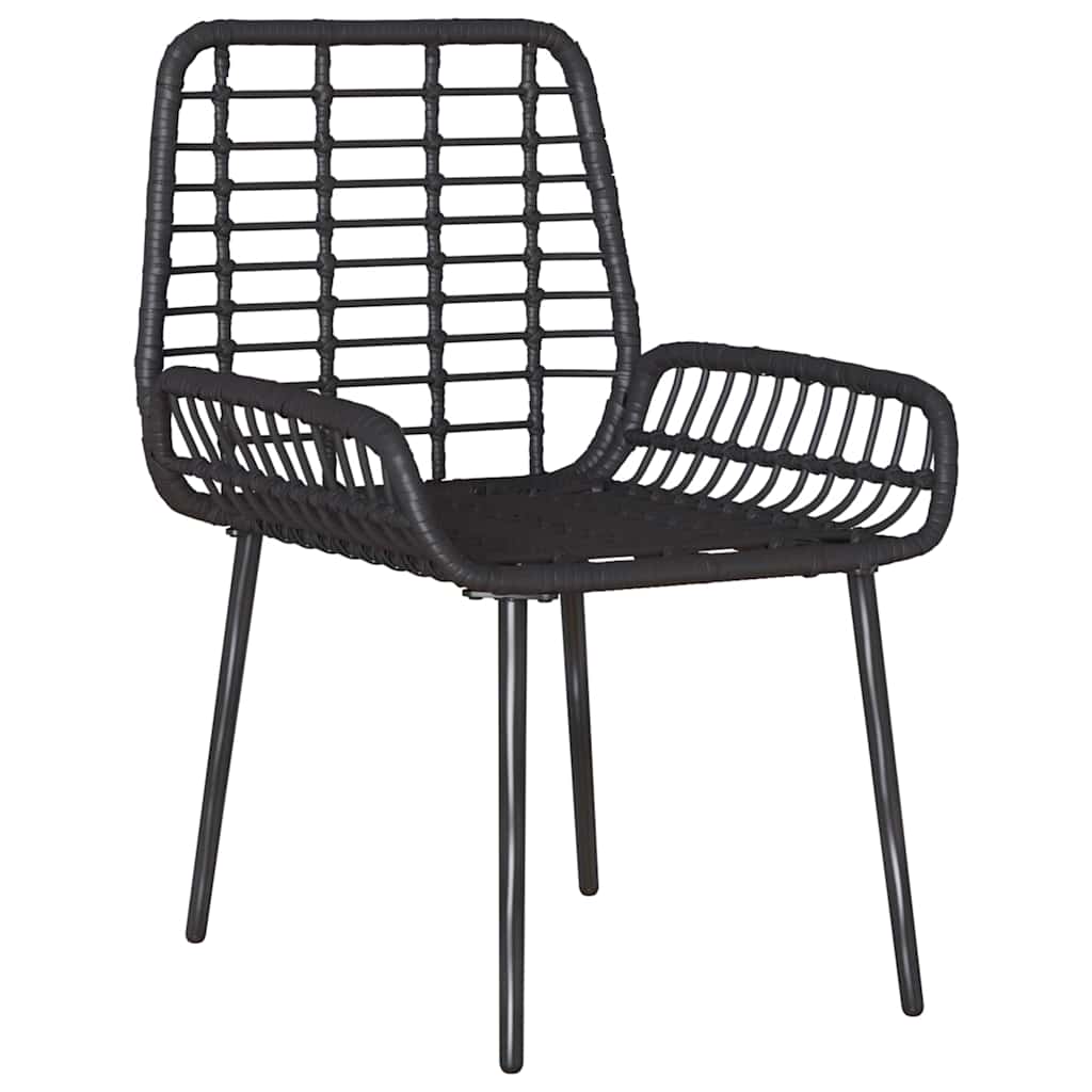Have Spisebordssæt 3 Dele Og Anthracit Polyrattan - Billede 6