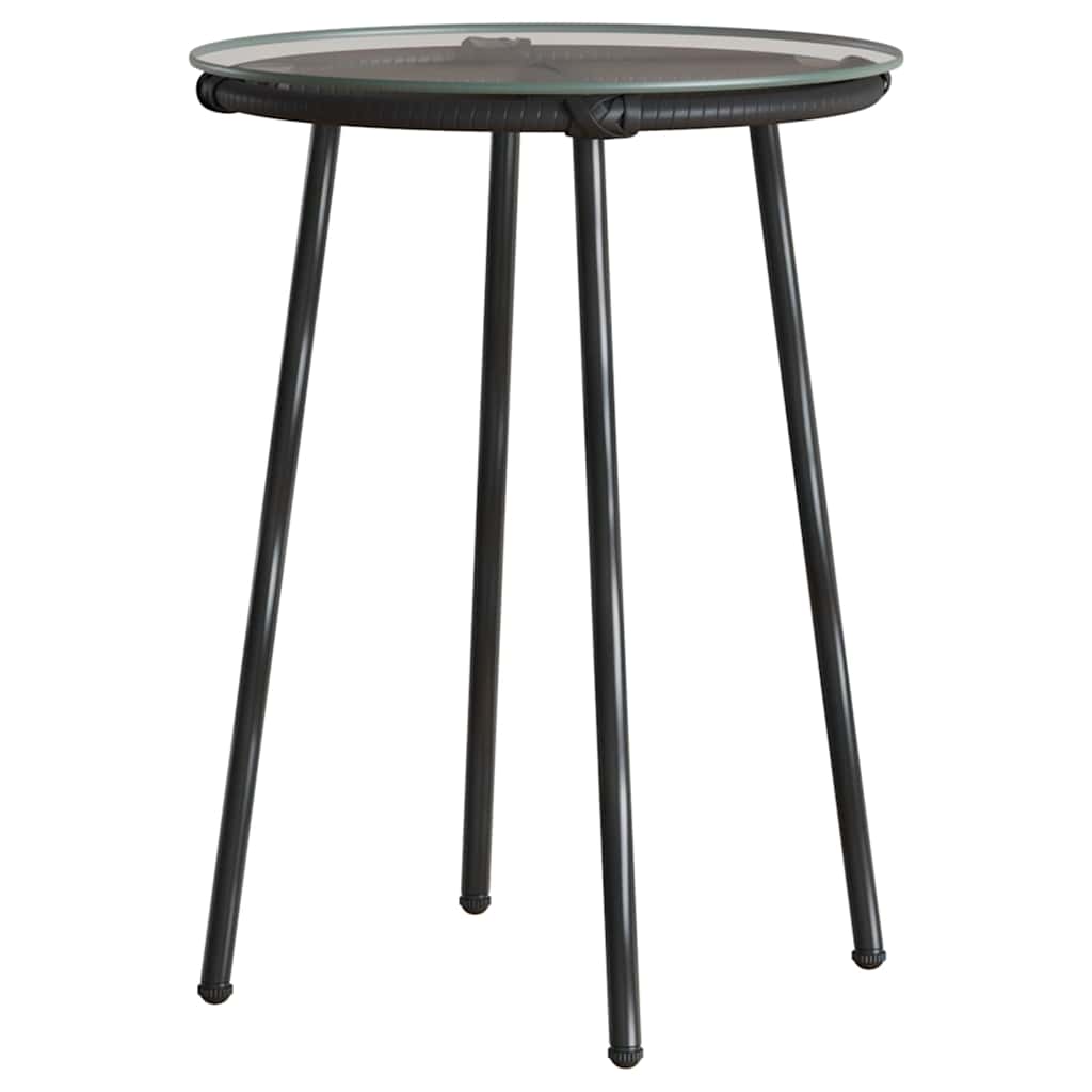 Have Spisebordssæt 3 Dele Og Anthracit Polyrattan - Billede 7