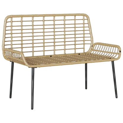 Havebænk I Polyrattan