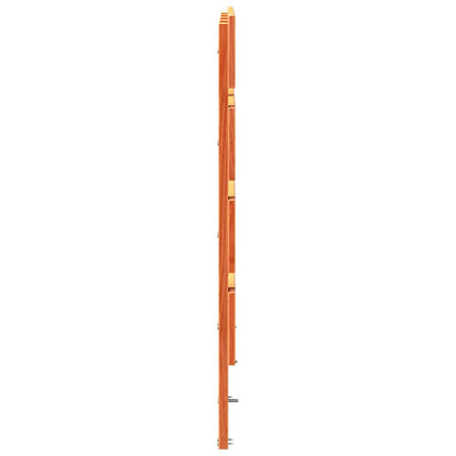 Træ Hovedgærde Gyldenbrun 160,5 3 80 Cm Massivt Fyrretræ - Billede 2