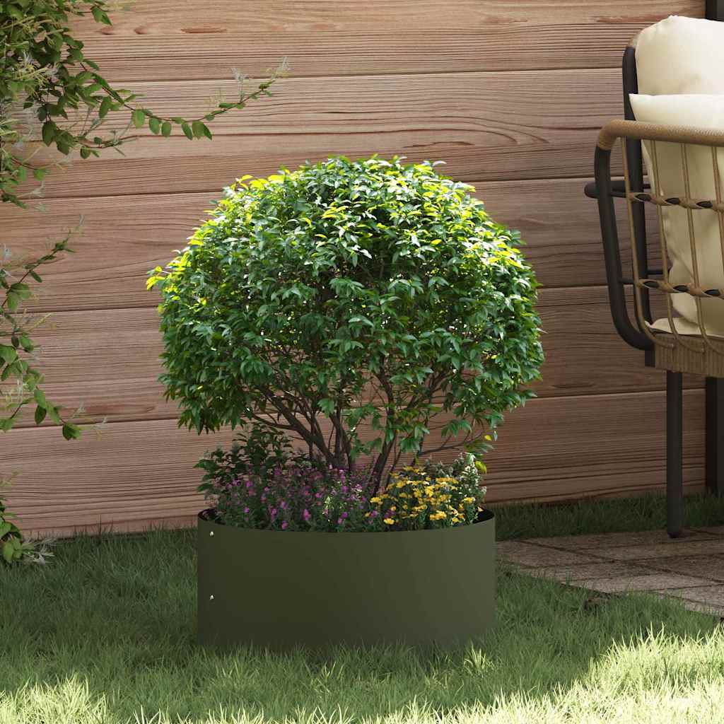 Plante Ring 30 X 30 X 20 Cm Koldvalset Stål