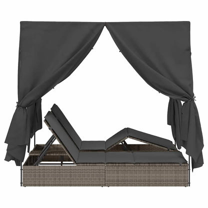 Dobbelt Solstol Polyrattan - Billede 6