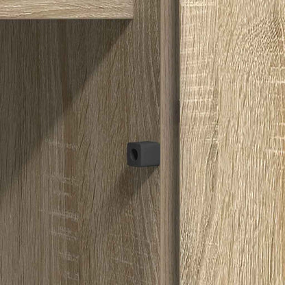 Tv-skab Med Led Sonoma-eg 180 X 38 X 49 Cm Konstrueret Træ - Billede 12