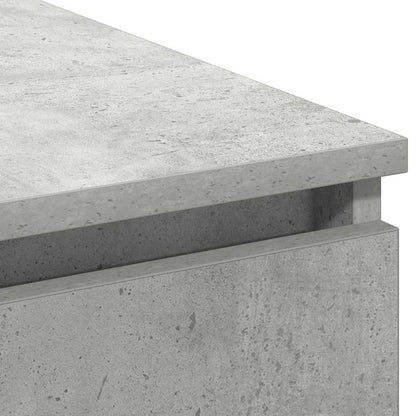 Tv-skab Med Led Betongrå 180 X 38 X 49 Cm Konstrueret Træ - Billede 10