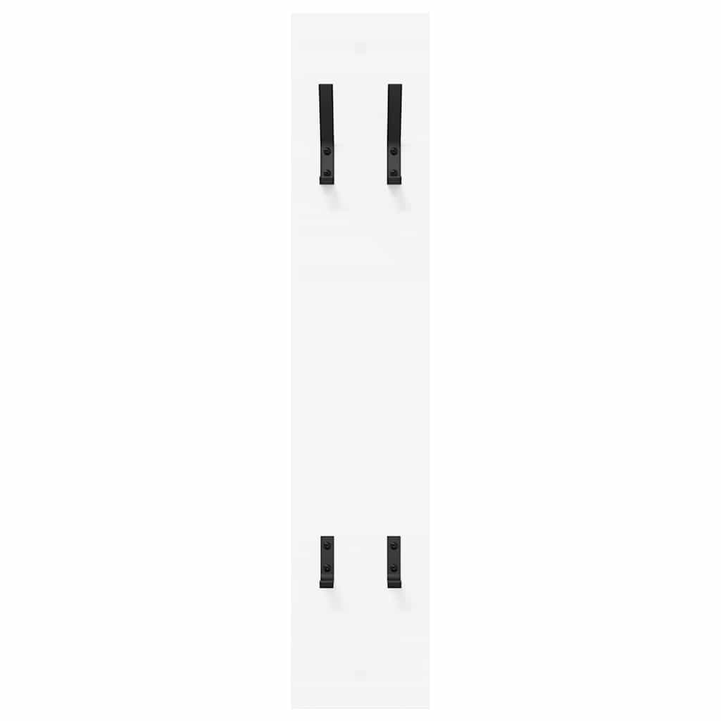Vægmonteret Jakkeholder 20 X 1,5 X 100 Cm Konstrueret Træ - Billede 5