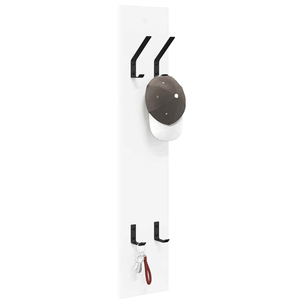 Vægmonteret Jakkeholder 20 X 1,5 X 100 Cm Konstrueret Træ - Billede 3