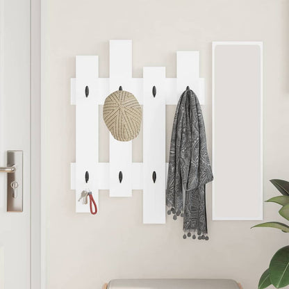 Vægmonteret Jakkeholder 60 X 3 X 82 Cm Konstrueret Træ - Billede 4