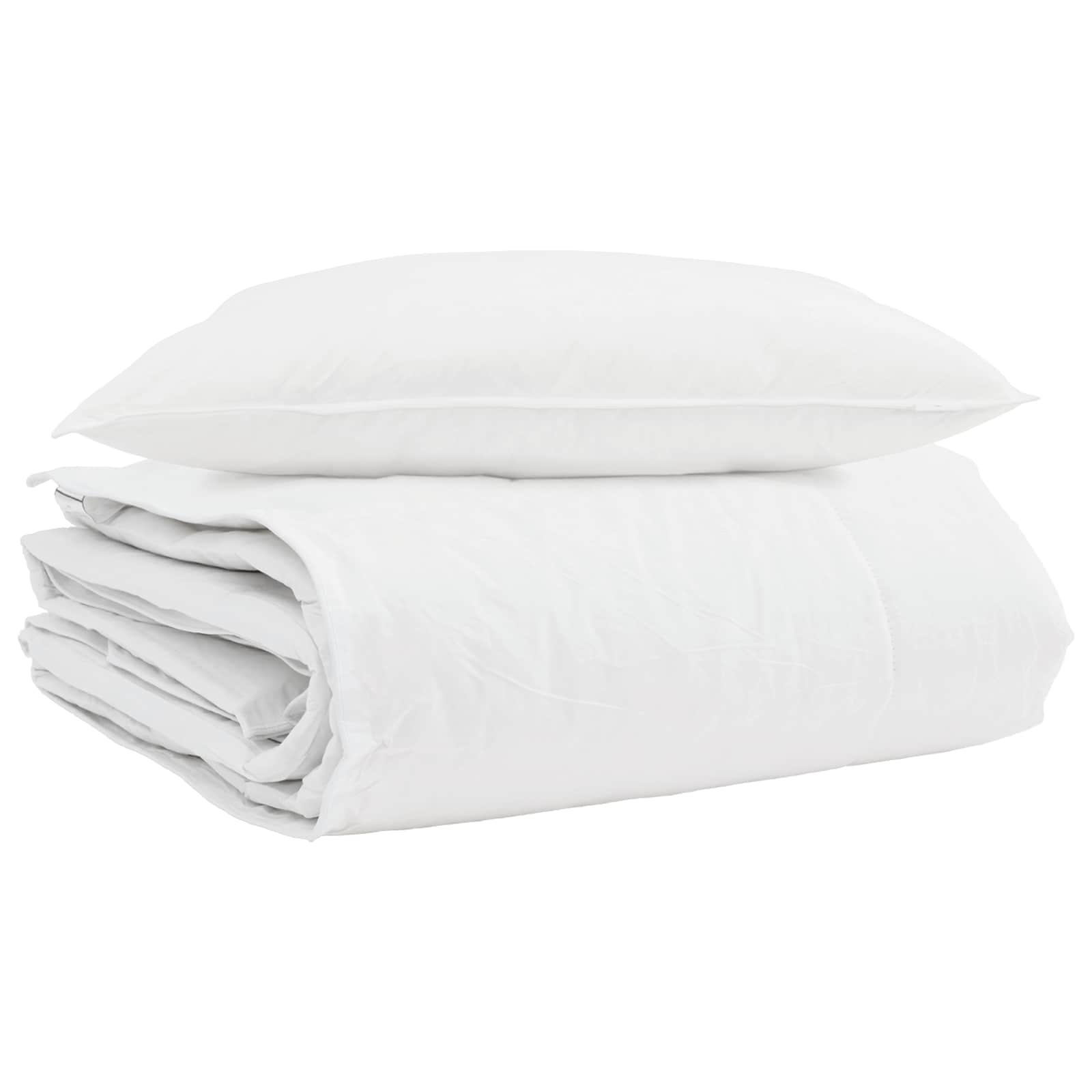 Vinter Dyne Med Pude 2 Dele Dunfjer - Billede 2