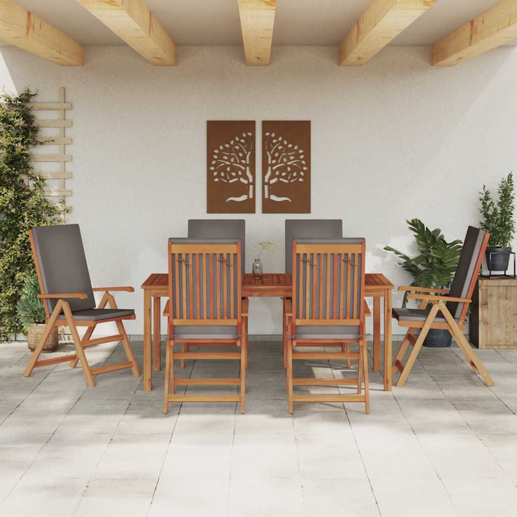 Have Stol Og 57 X 71,5 X 104 Cm Massiv Teaktræ - Billede 3