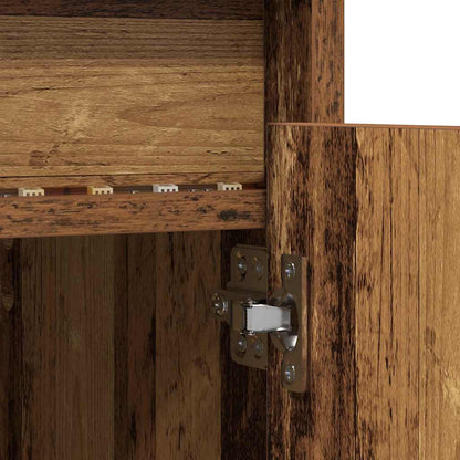 Tv-skab Brun 180 X 34 X 50 Cm Konstrueret Træ - Billede 10