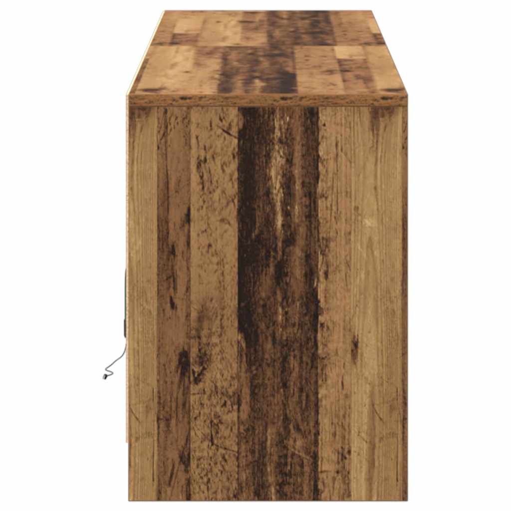 Tv-skab Brun 180 X 34 X 50 Cm Konstrueret Træ - Billede 8