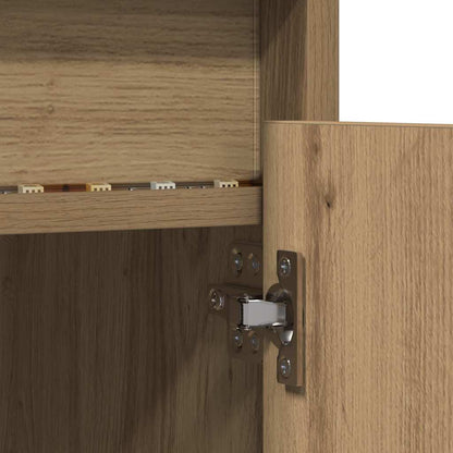 Tv-skab Brun 182 X 34 X 50 Cm Konstrueret Træ - Billede 10