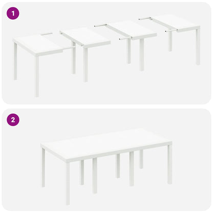 Have Spisebordssæt 7 Dele Polypropylen - Billede 10