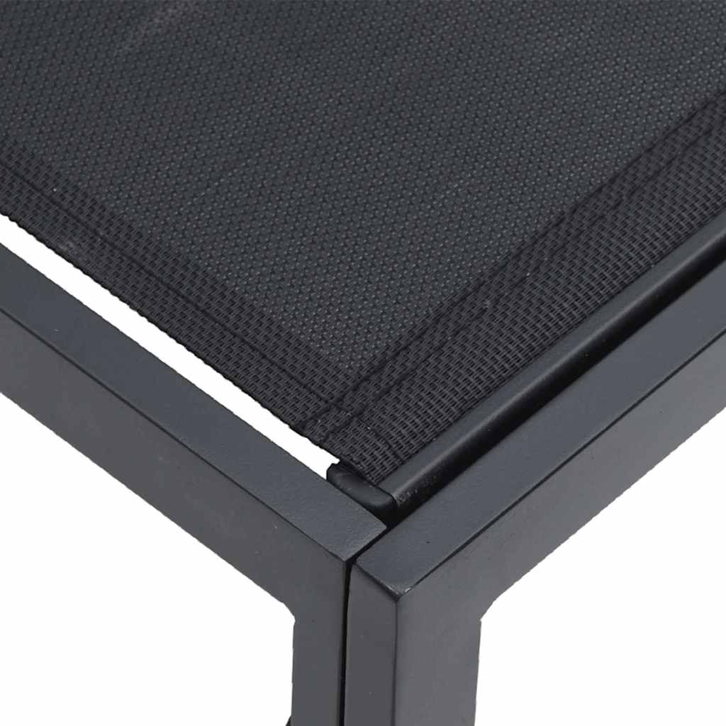 Havesofa Sæt Med Pude 11 Dele Aluminium - Billede 6