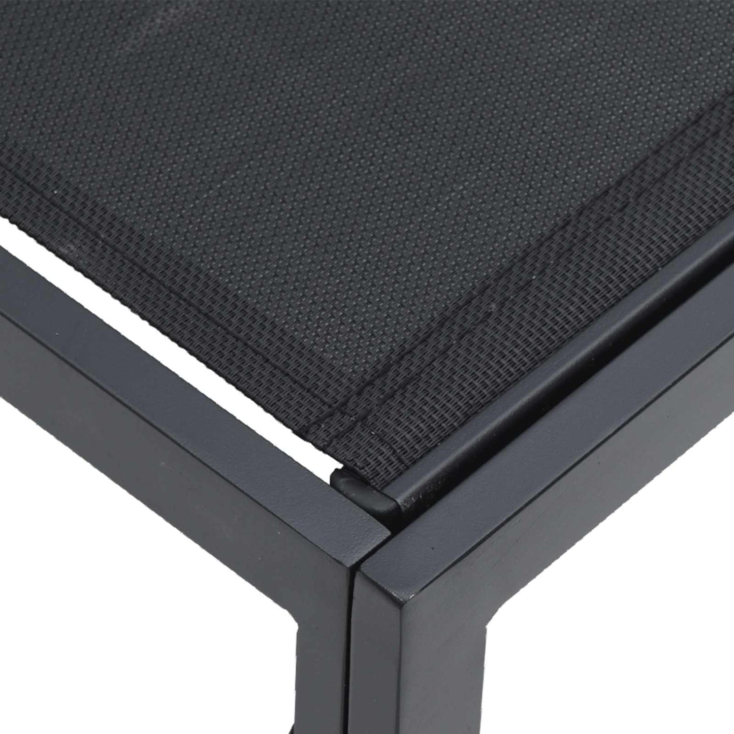 Havesofa Sæt Med Pude 7 Dele Aluminium - Billede 9