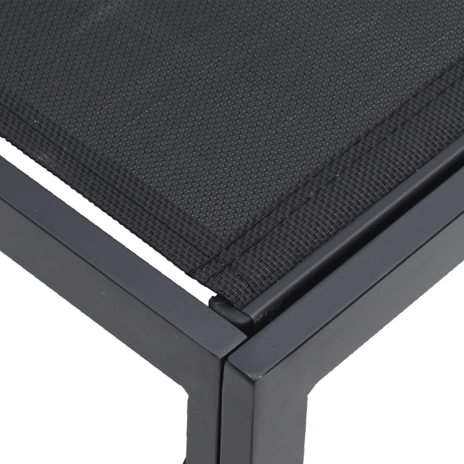 Havesofa Sæt Med Pude 7 Dele Aluminium - Billede 9
