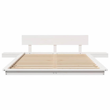Sengestel Brun 140 190 Cm Træ - Billede 5
