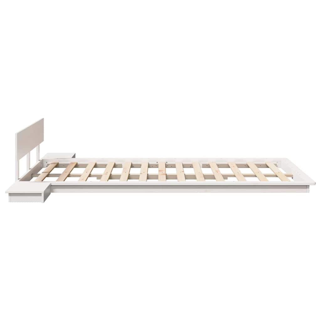 Sengestel Brun 140 190 Cm Træ - Billede 6
