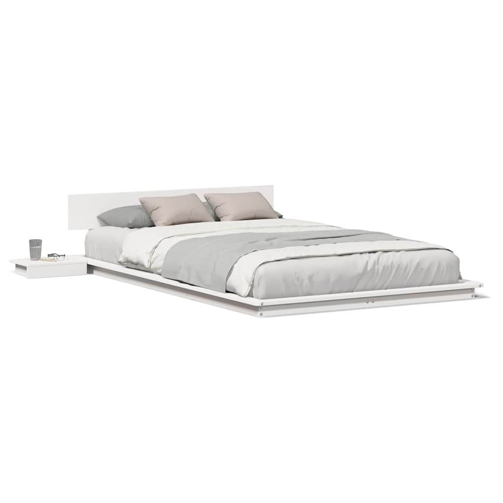 Sengestel Brun 140 190 Cm Træ - Billede 4