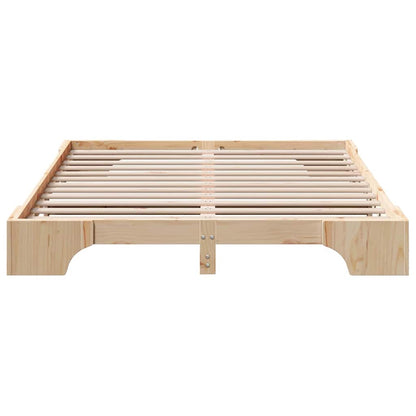 Sengestel Massiv Fyrretræ 207 167 17 Cm Massivt Fyrretræ - Billede 6