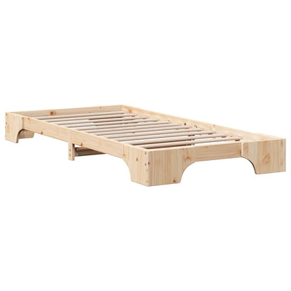 Sengestel Massiv Fyrretræ 207 87 17 Cm Massivt Fyrretræ - Billede 8