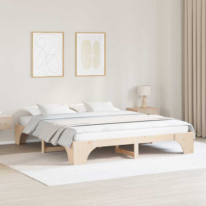 Sengestel Massiv Fyrretræ 207 187 30 Cm Massivt Fyrretræ - Hovedbillede