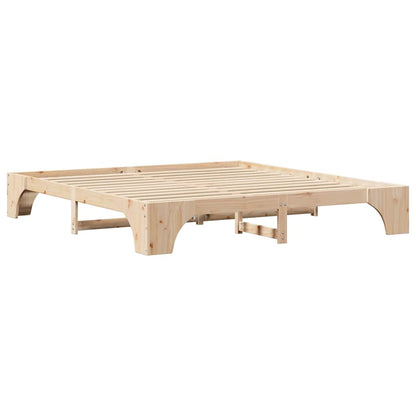 Sengestel Massiv Fyrretræ 207 187 30 Cm Massivt Fyrretræ - Billede 8
